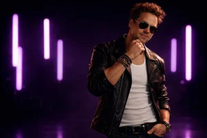 Chris Riven met de Elevating 80's act