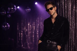 Chris Riven met de Supreme 70's act